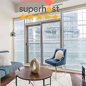 Waterfront 1 Bdr, 2bed, Cn Tower, Parking 4 Guests Holiday home Toronto